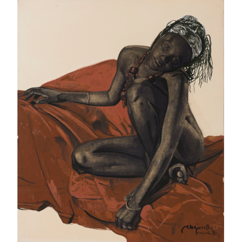 Seated Female Nude